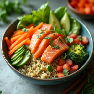 Pack eCommerce WooSteri - 
Poké Quinoa Saumon  