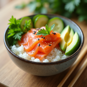 Pack eCommerce WooSteri - 
Poké Riz Saumon  